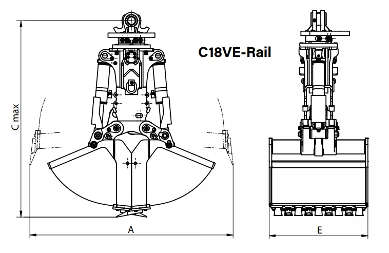c18ve-rail-abmessungen